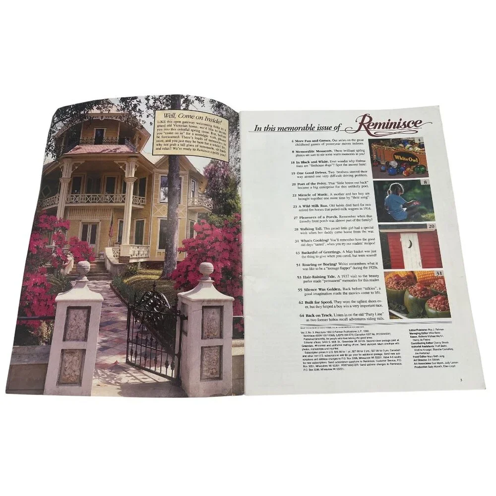 Vintage 3 Reminisce Magazines 1990s Nostalgia Americana 1992 2006 Reiman Media - Picture 3 of 10